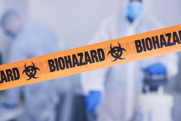 Professional Blood Cleanup technician working in Newcastle, NE